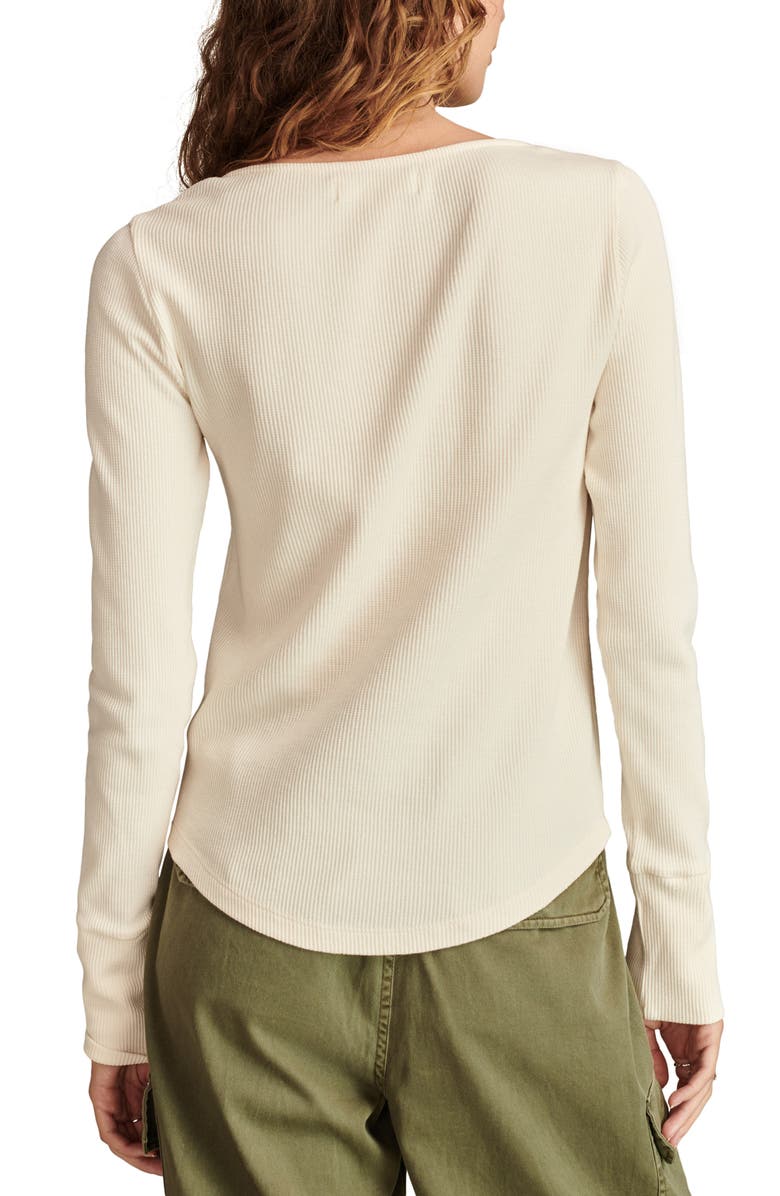 Lucky Brand Embroidered Mesh Henley, Alternate, color,