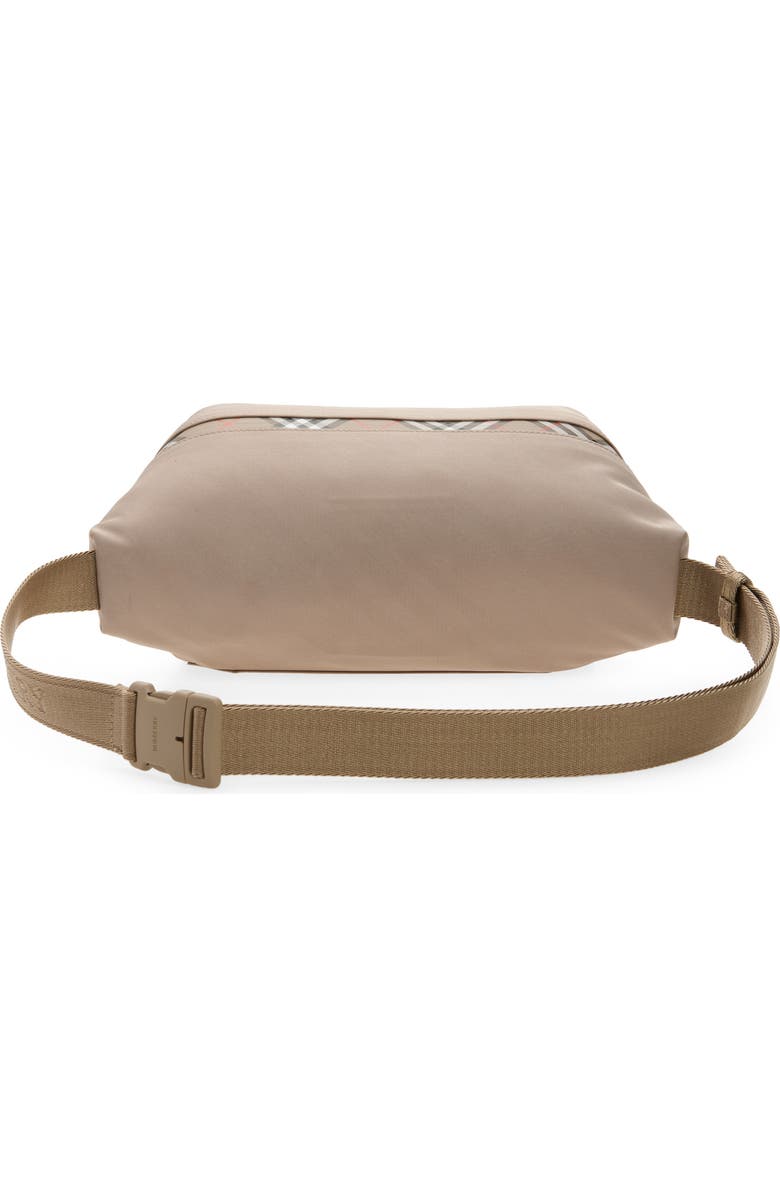 Burberry Storm Belt Bag, Alternate, color, Taupe