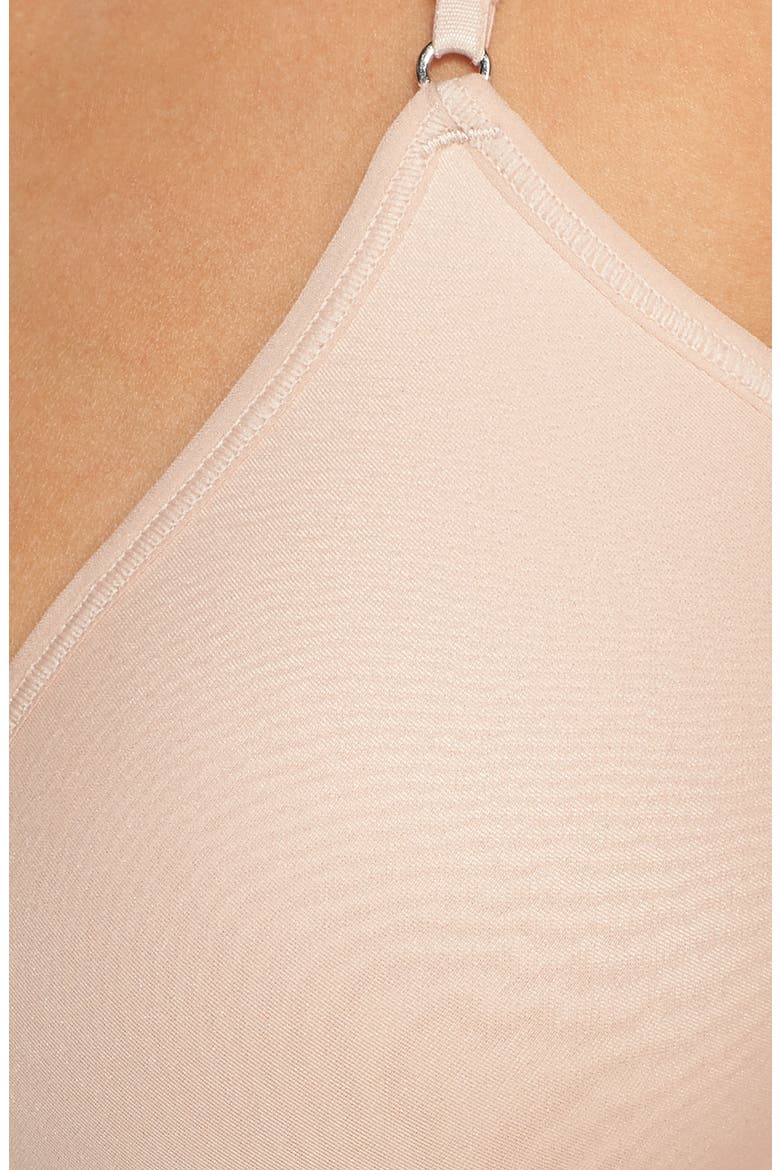 Next to Nothing Underwire T-Shirt Bra, Alternate, color, CHAMPAGNE
