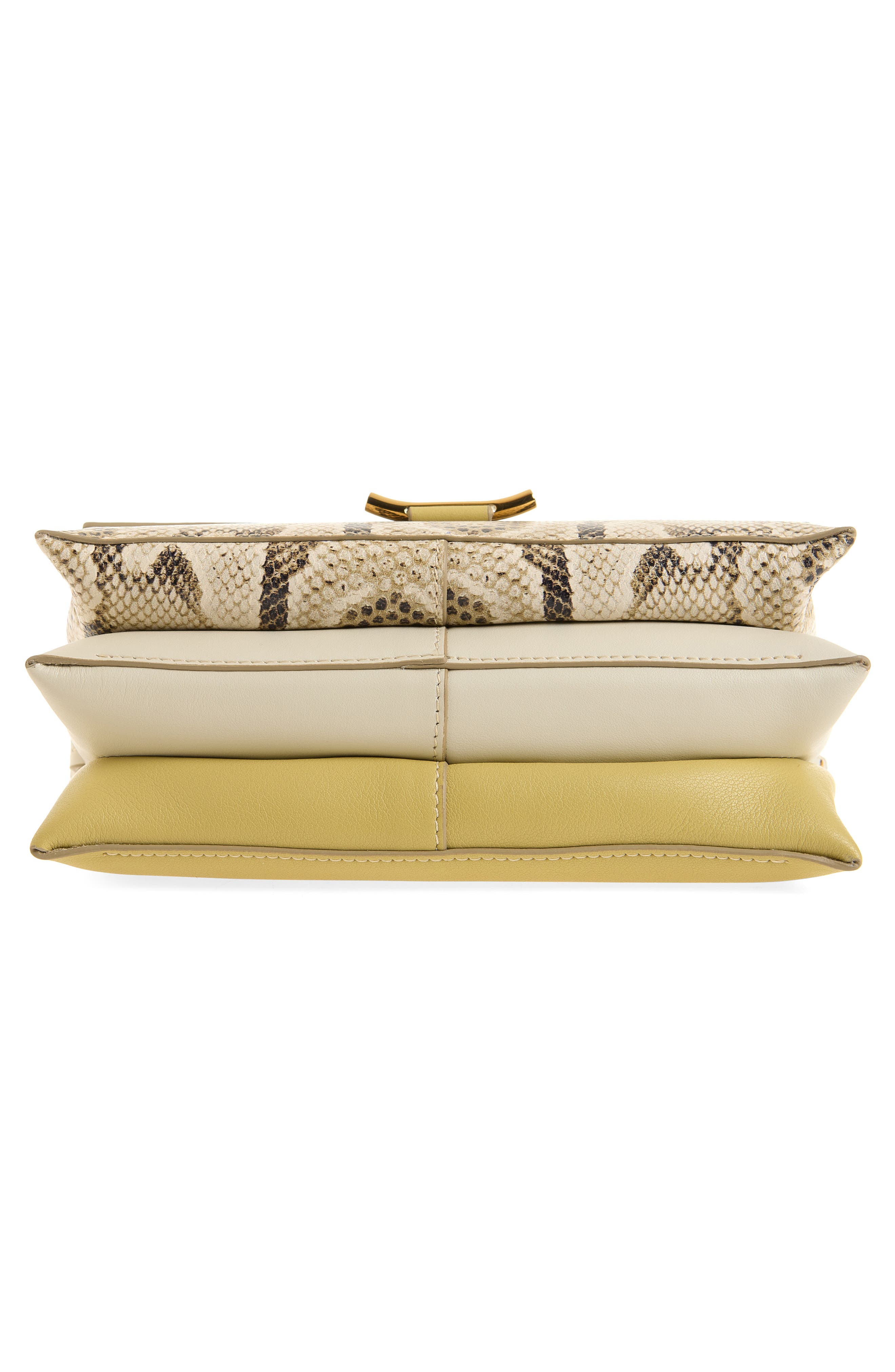 Ida Trio Colorblock Leather Clutch, Alternate, color, ISLAND PYTHON MIX