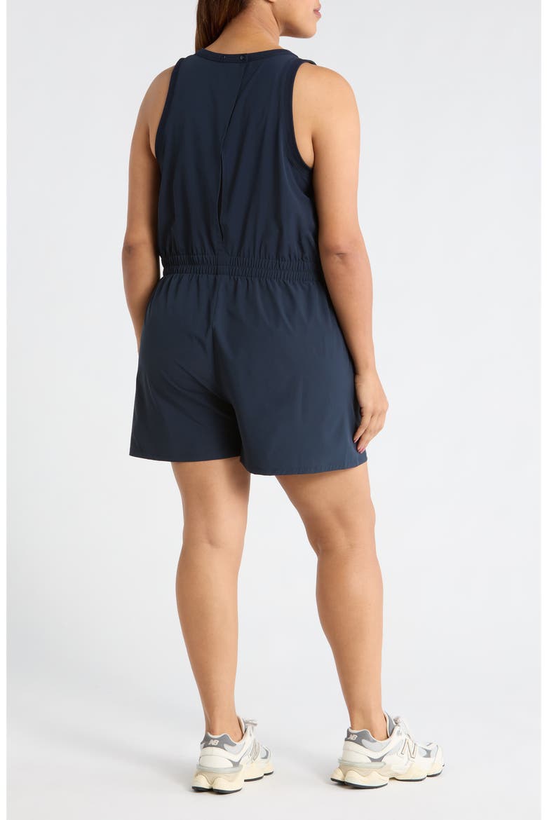 Atlas Short Romper, Alternate, color, NAVY SAPPHIRE