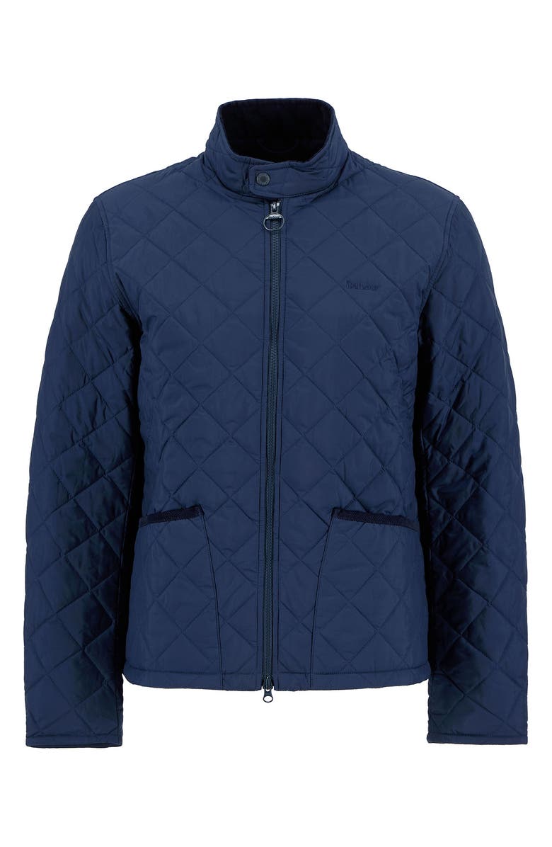 Barbour Linden Quilted Jacket, Alternate, color, Navy