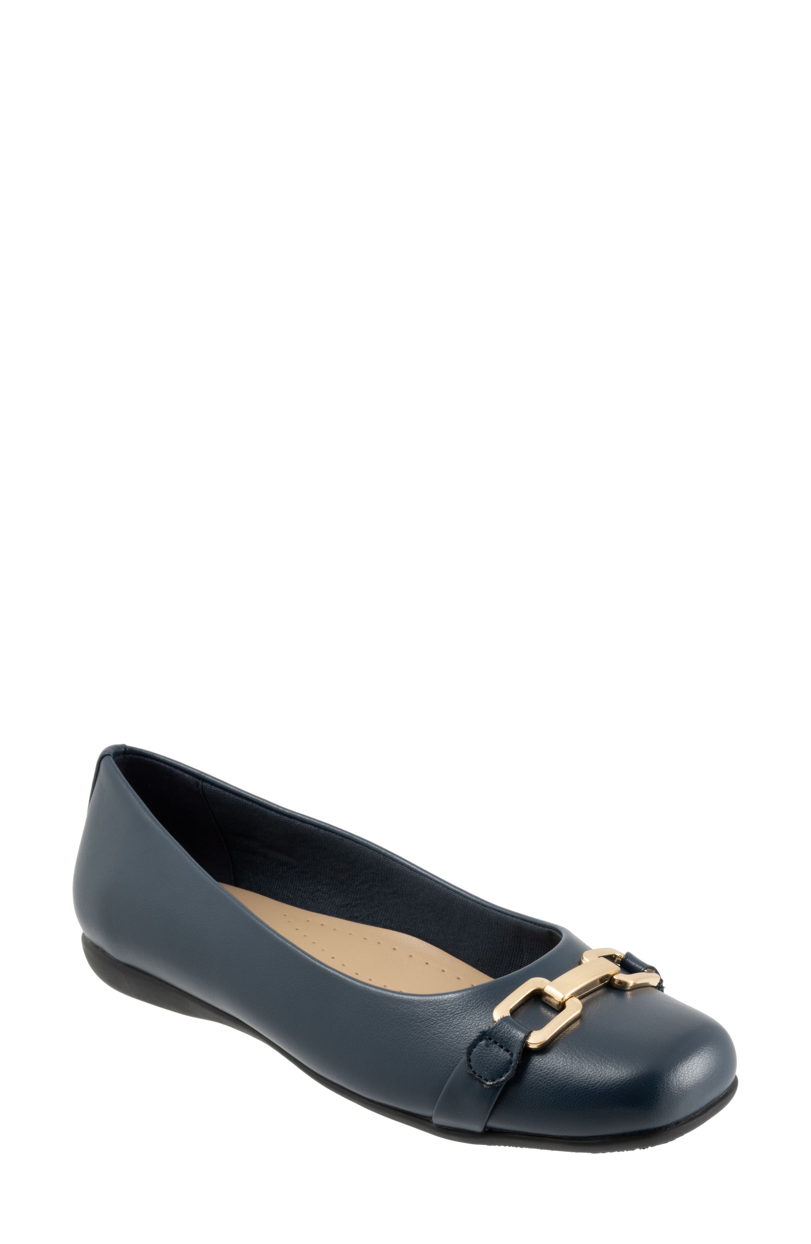 Trotters Sadie Flat, Main, color, Navy