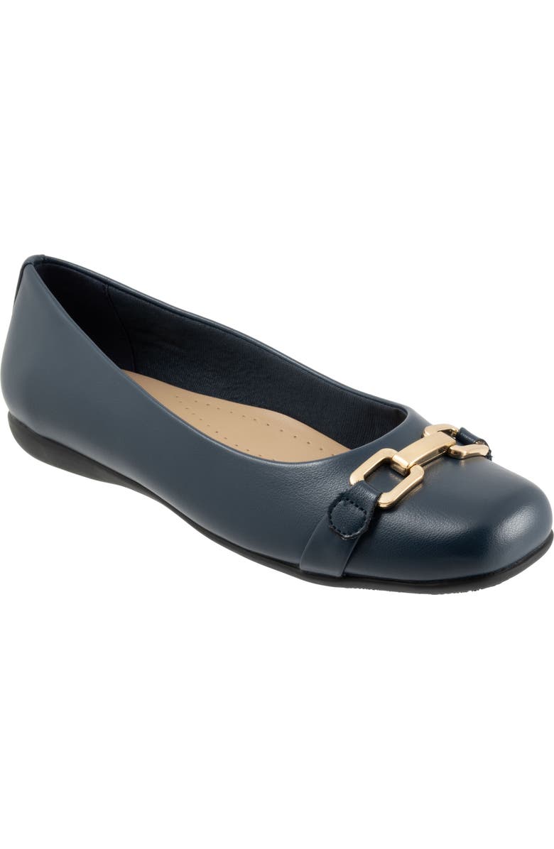 Trotters Sadie Flat, Main, color, Navy