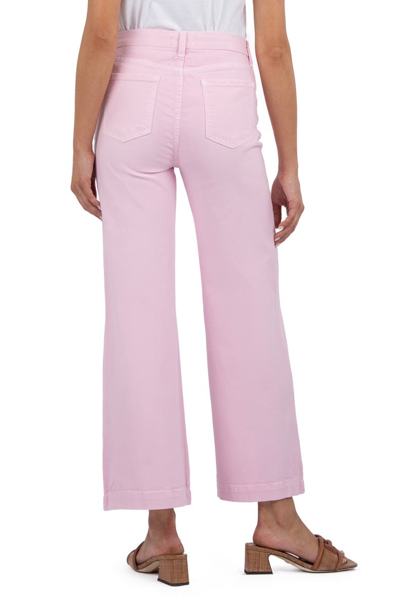 KUT from the Kloth Meg Patch Pocket High Waist Wide Leg Jeans, Alternate, color, 