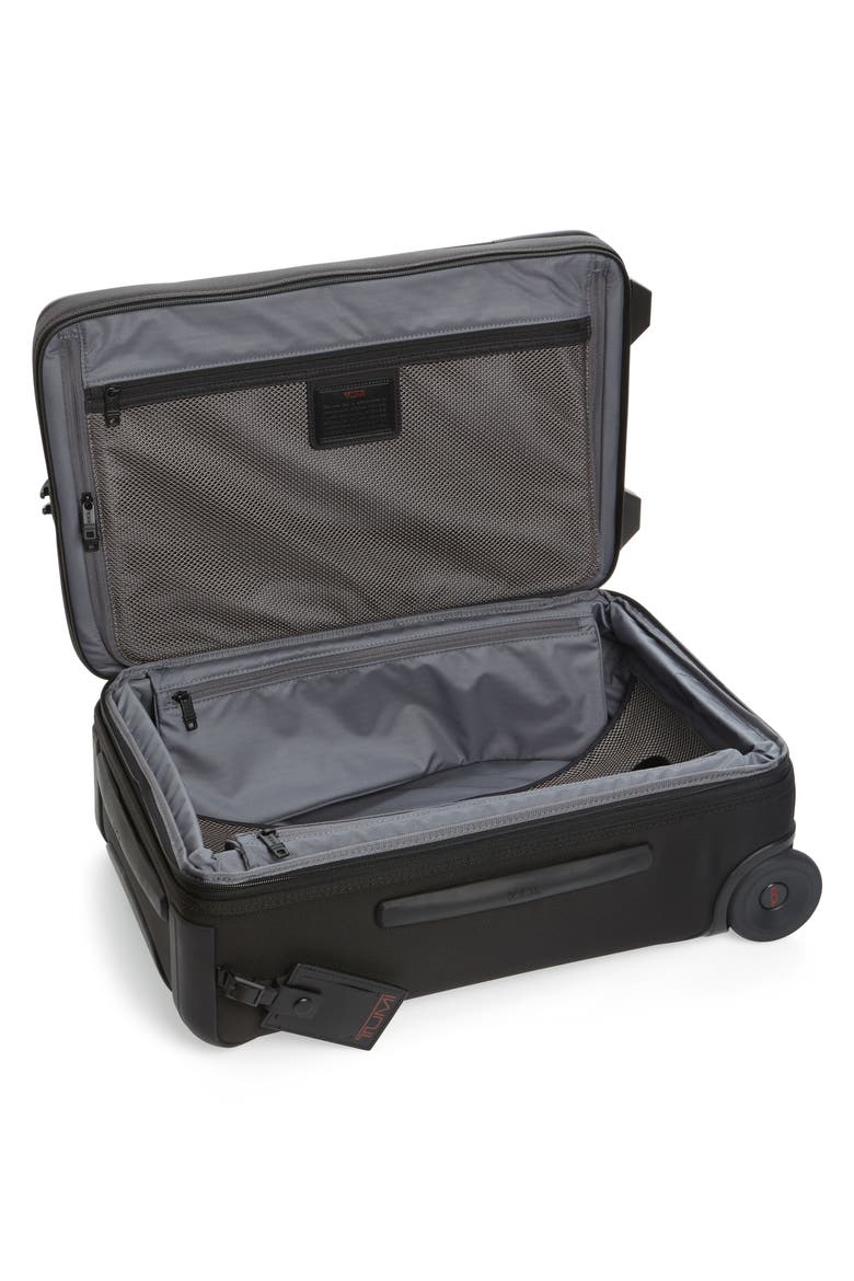 Alpha 2 22-Inch International Carry-On, Alternate, color, BLACK
