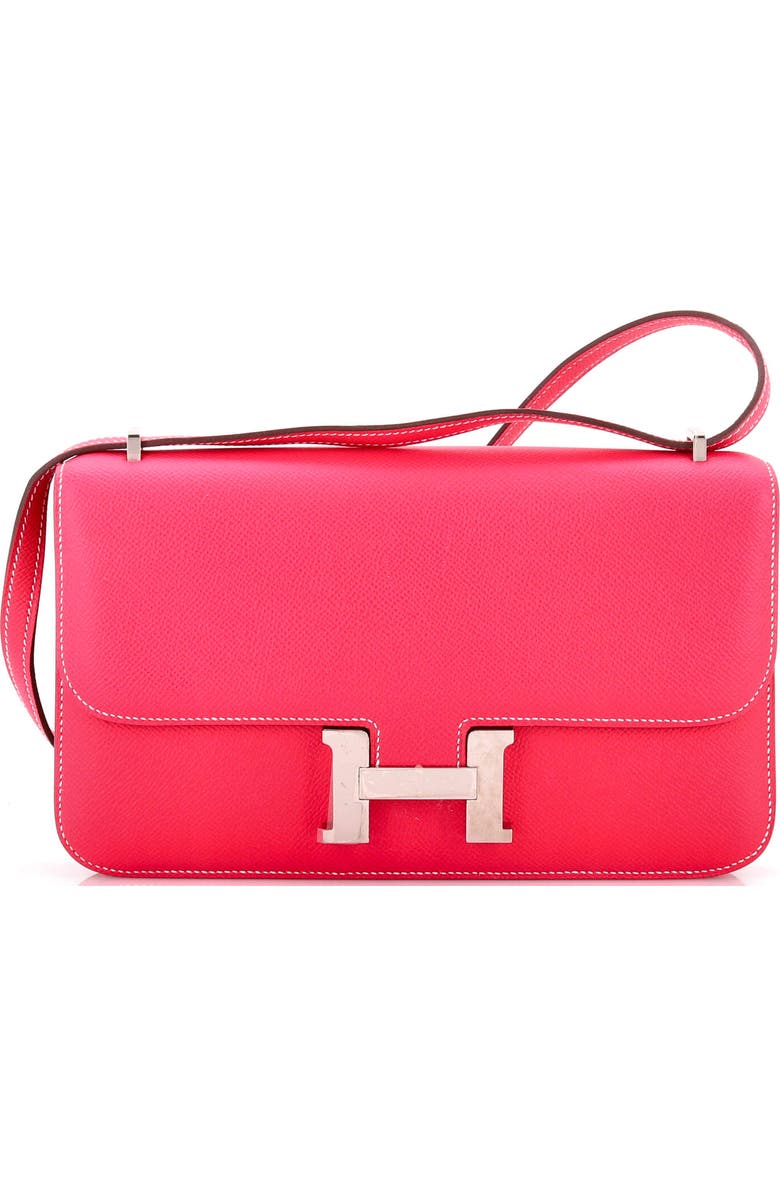 Pre-Owned Hermes Constance Elan Bag Epsom 25, Main, color, Rose Tyrien