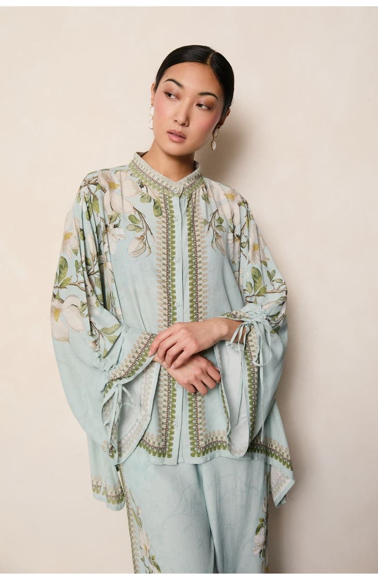 RAISHMA Hilda Blue Shirt, Alternate, color, Blue