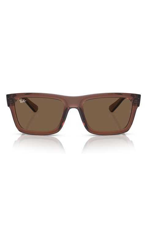 Warren 54mm Rectangular Sunglasses