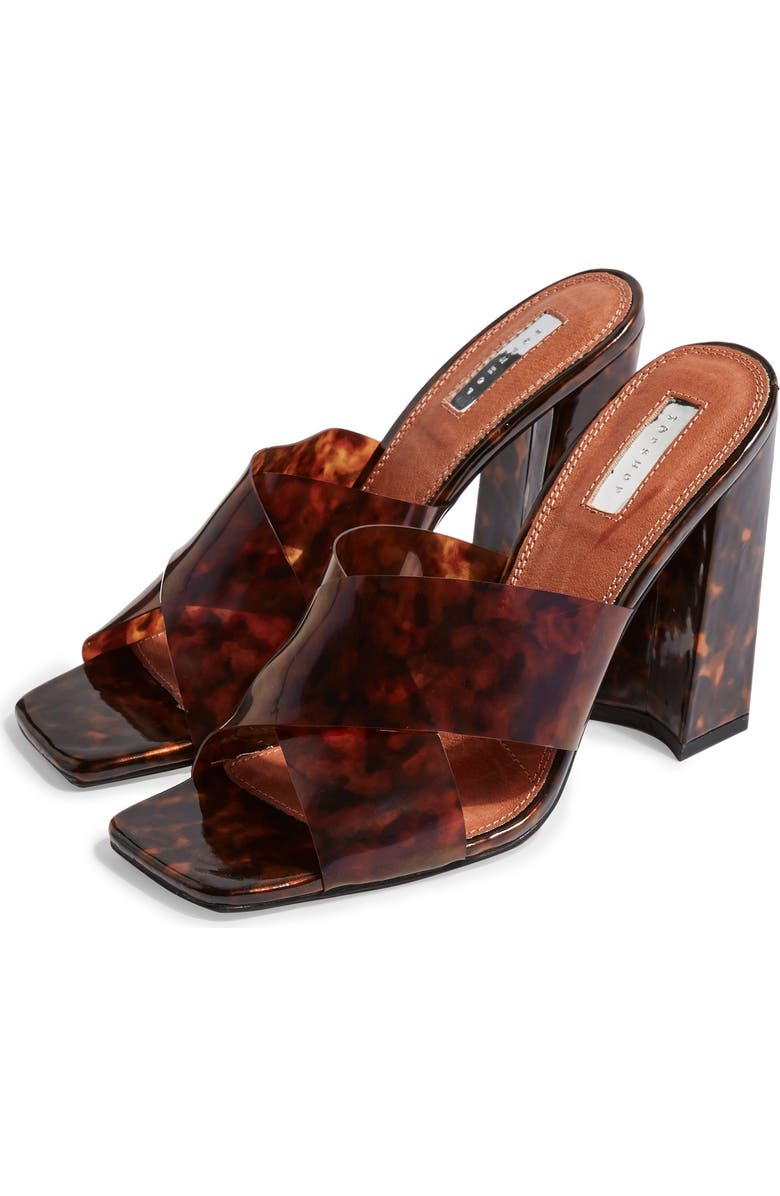 Topshop Regina Slide Sandal, Main, color,