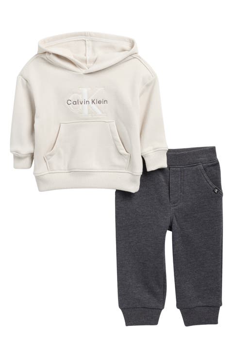 CK Embroidered Hoodie & Joggers Set (Baby)