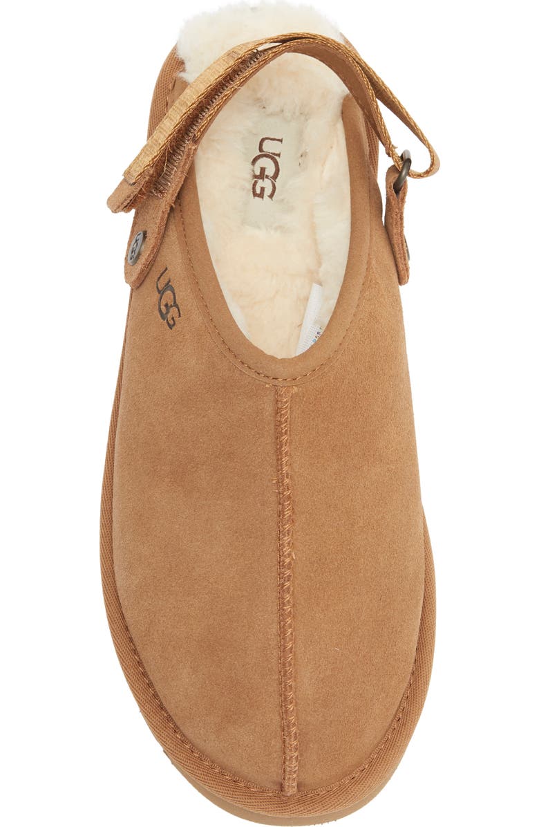 UGG<sup>®</sup> Lanah Clog, Alternate, color, Chestnut Brown