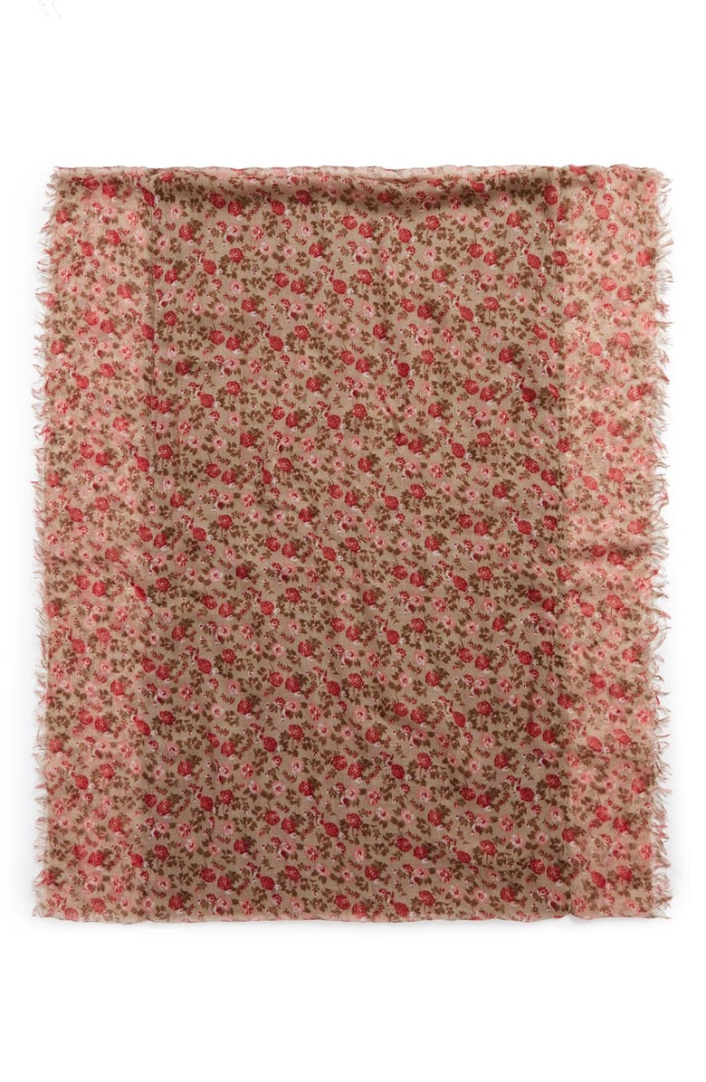 BP. Ditsy Floral Print Infinity Scarf, Alternate, color, 