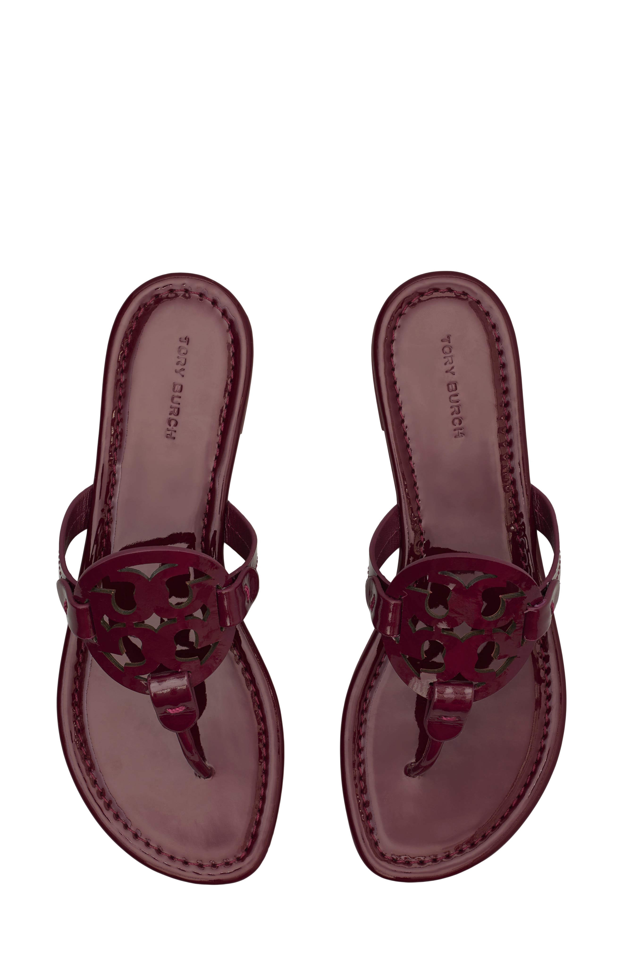 Miller Sandal, Alternate, color, DARK RASPBERRY