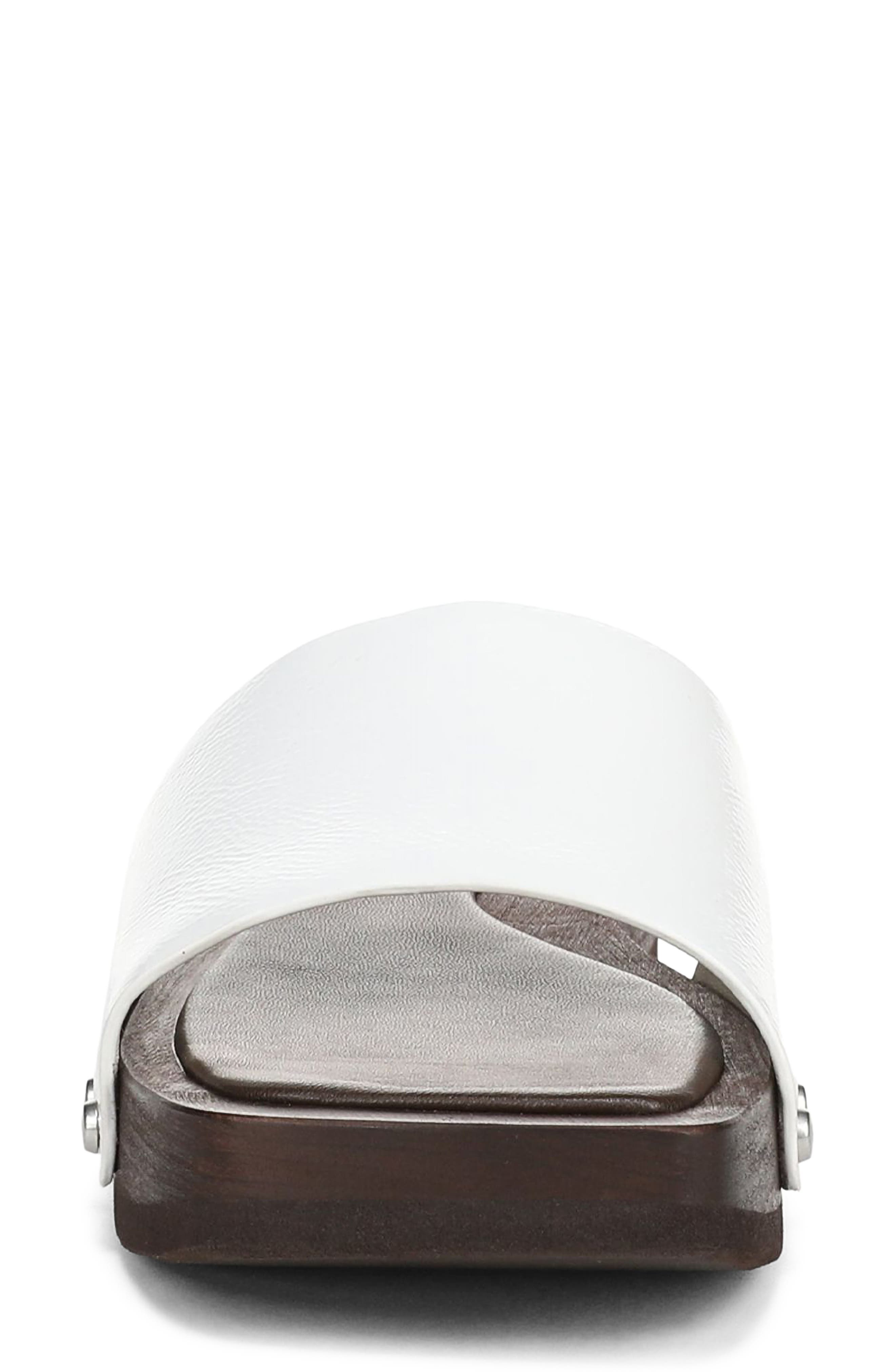 Vince Barbara Platform Slide Sandal, Alternate, color, Milk