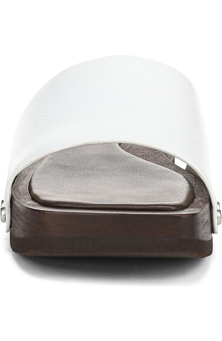 Vince Barbara Platform Slide Sandal, Alternate, color, Milk