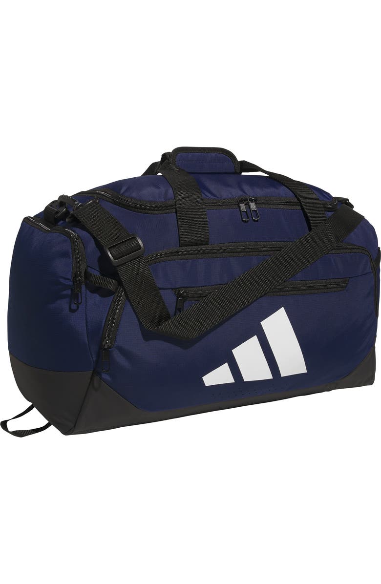 adidas Defender 5 Small Duffel Bag, Main, color, Team Navy Blue 2