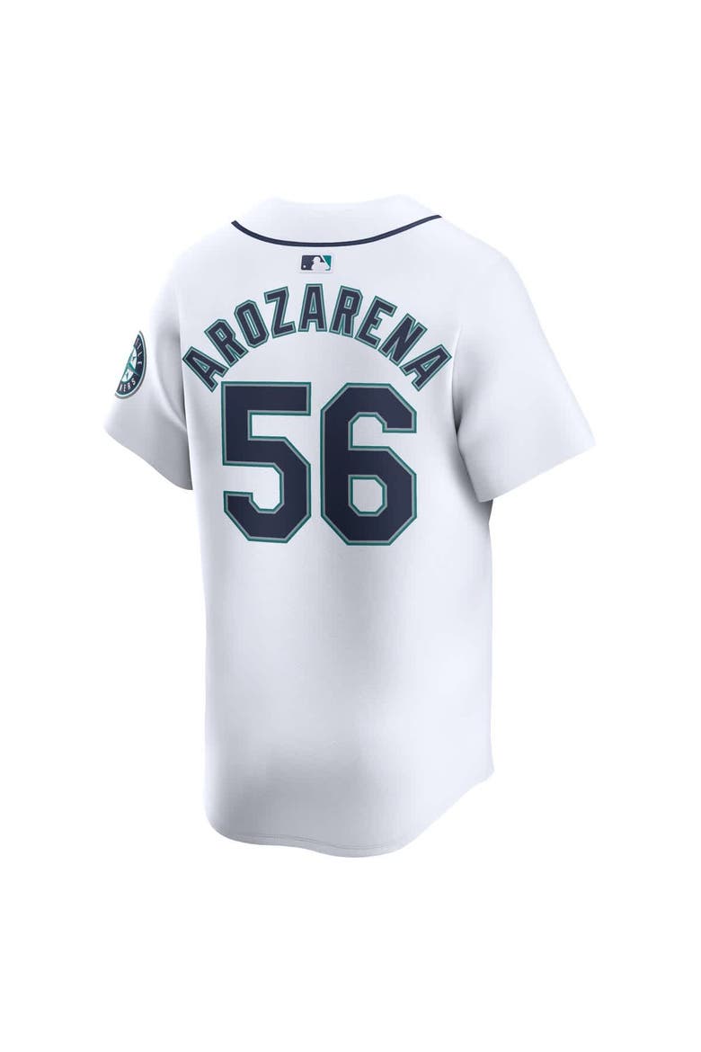 Men's Nike Randy Arozarena White Seattle Mariners Home Limited Player Jersey, Alternate, color, White