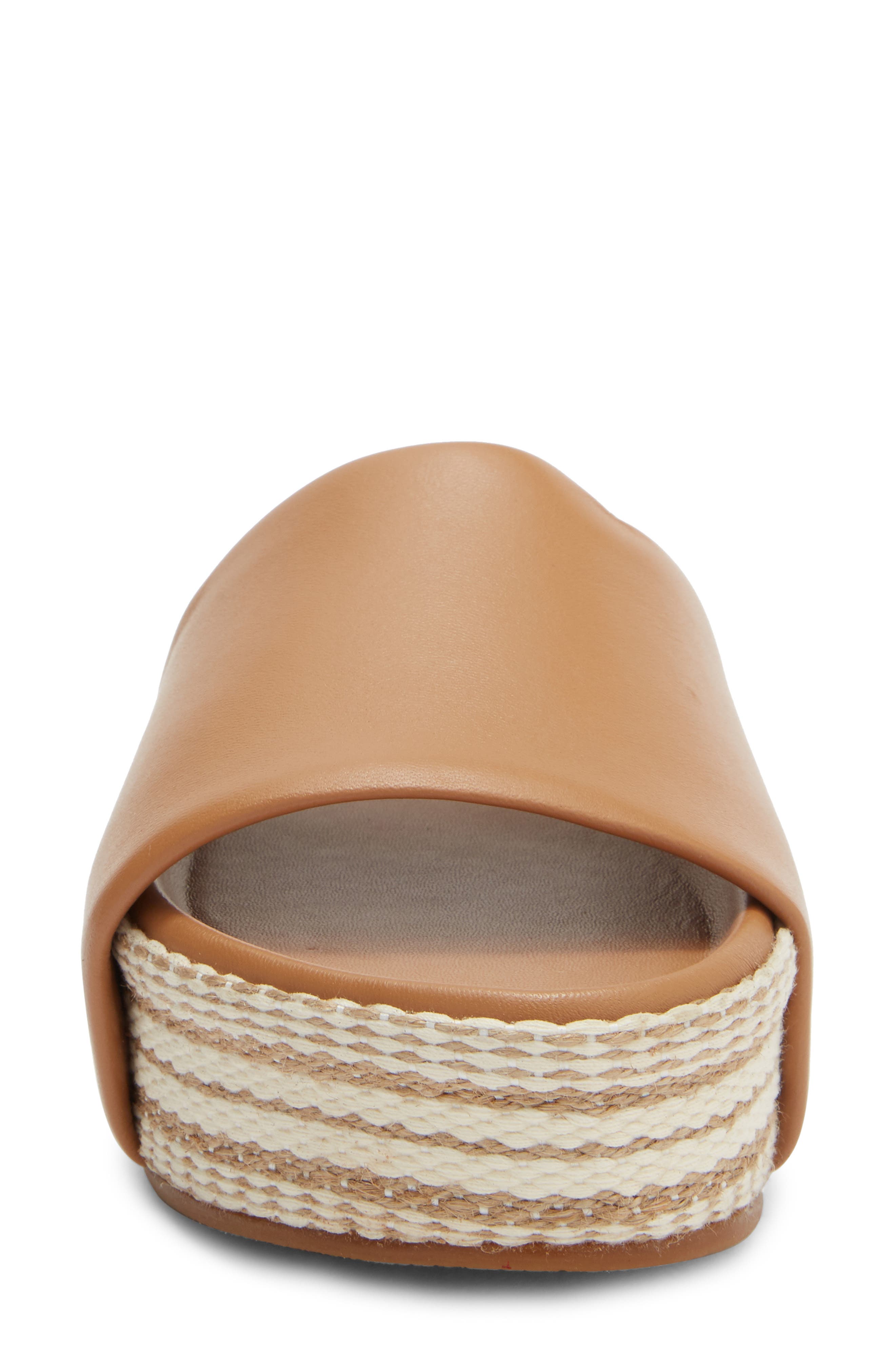 Beek Albatross Platform Sandal, Alternate, color, Honey