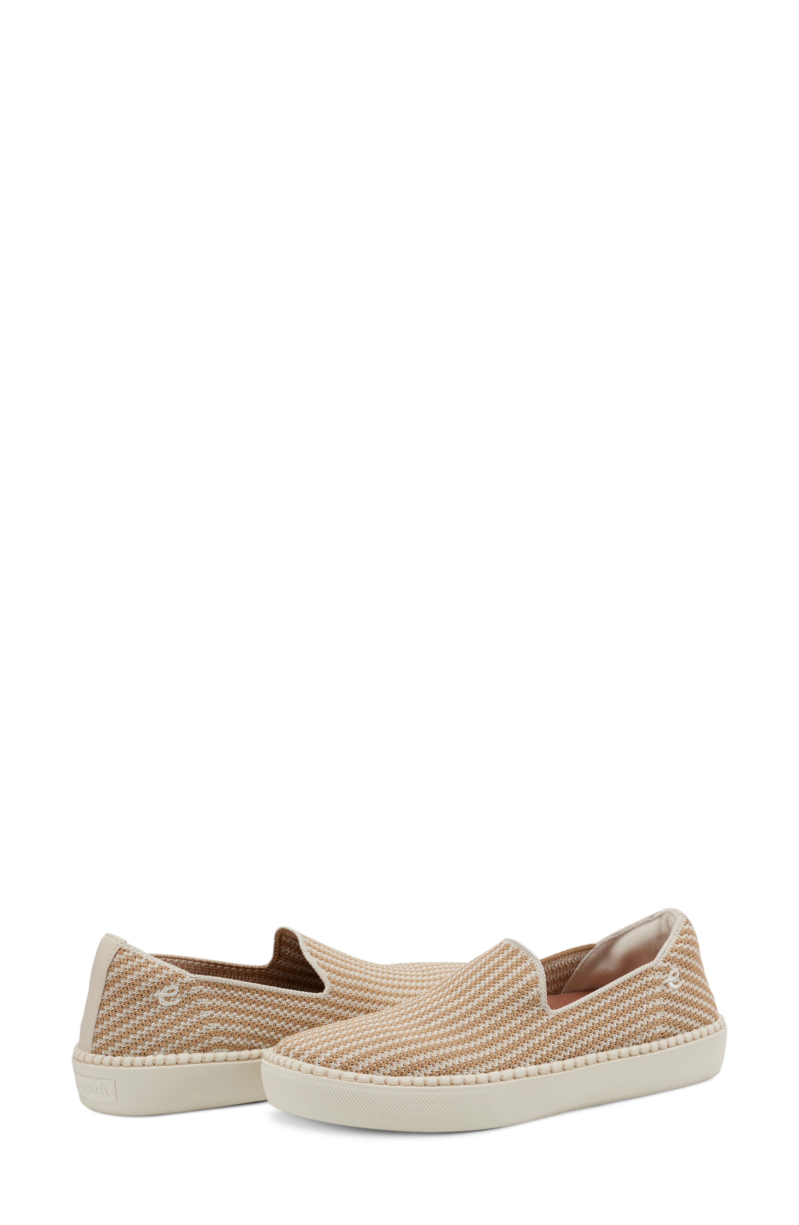 Easy Spirit Presley Knit Slip-On Sneaker, Alternate, color, Natural