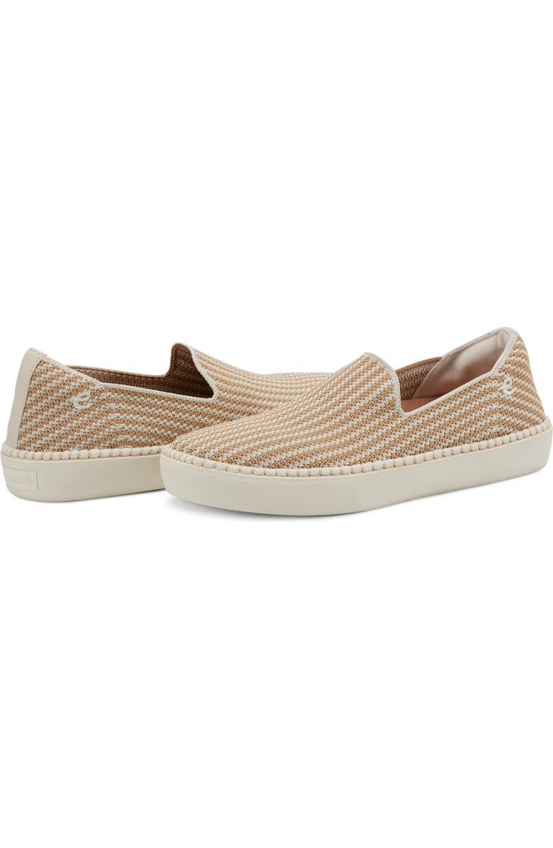 Easy Spirit Presley Knit Slip-On Sneaker, Alternate, color, Natural