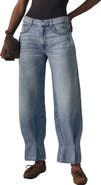 LE JEAN Delphine Pleated Tapered Leg Jeans