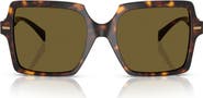 Versace 55mm Square Sunglasses