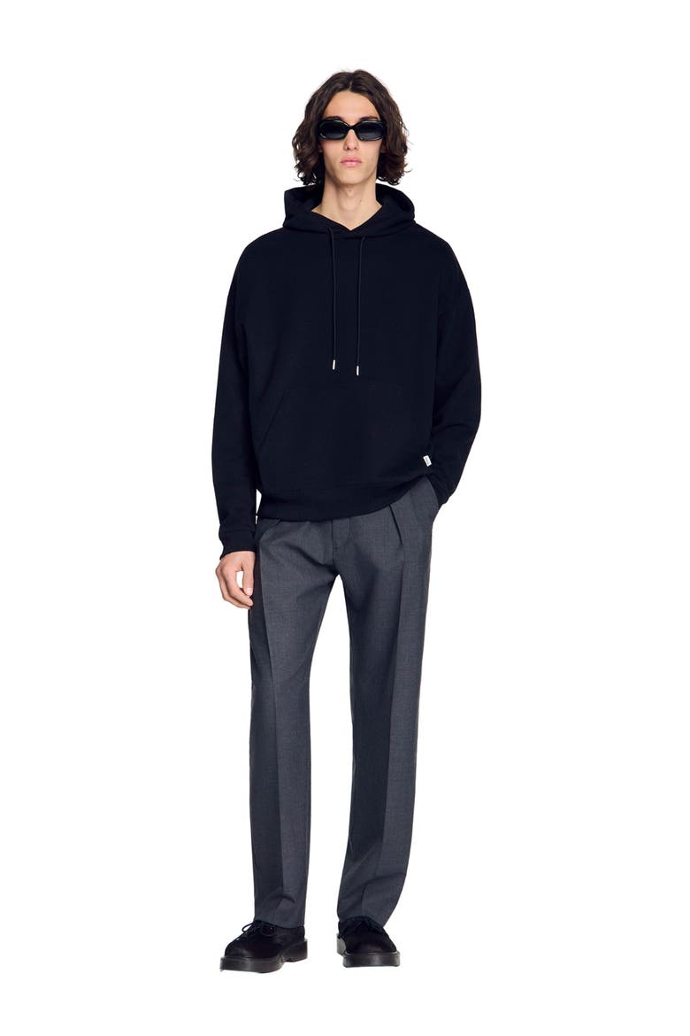 Oversized hoodie, Alternate, color, Black
