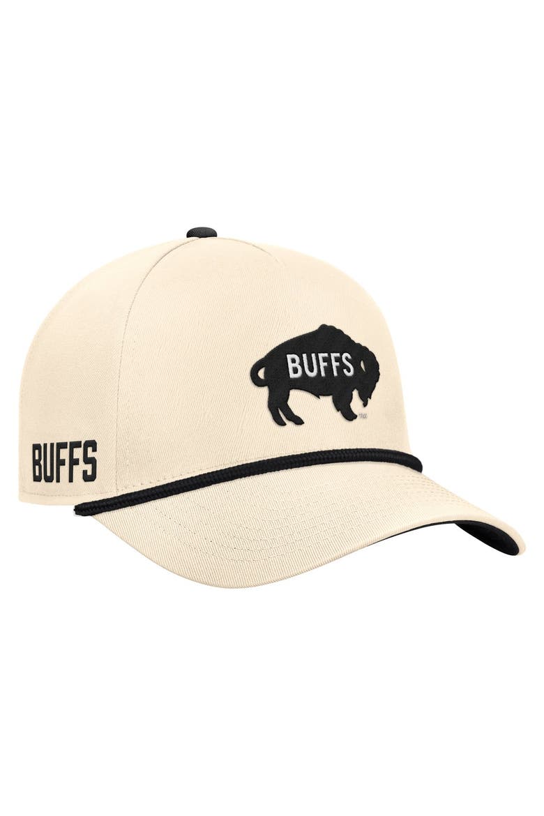 Men's Nike Natural Colorado Buffaloes Vintage Rope Rise Adjustable Hat, Main, color, Natural