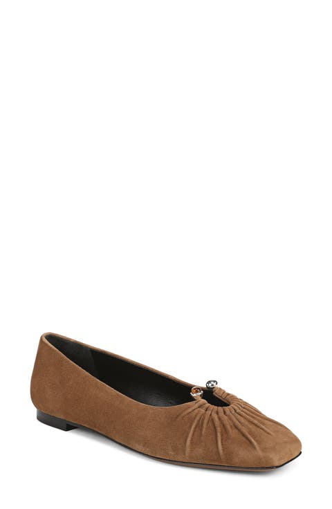 Dany Leather Flat