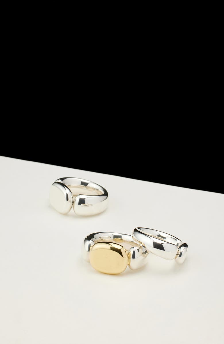 Kloto Ton Ring, Alternate, color, Silver