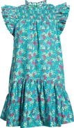 SUGARLIPS Karela Smocked Ruffle Dress