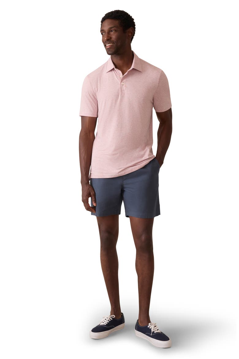 Movement Polo, Alternate, color, ROSE MADAKET STRIPE