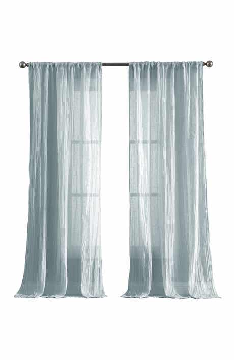 French Connection Charter Crushed Set of 2 Curtain Panels