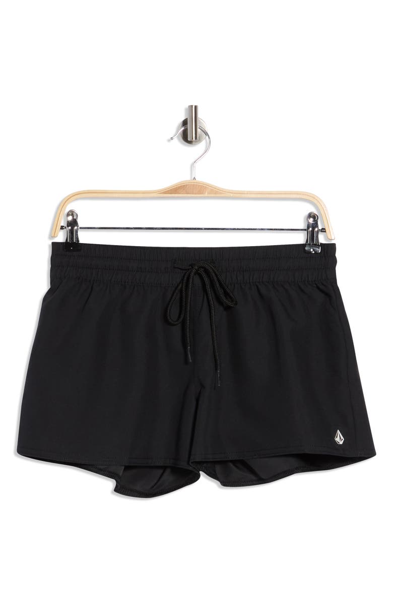 Volcom Hi Tide 3-Inch Inseam Board Shorts, Alternate, color, Black