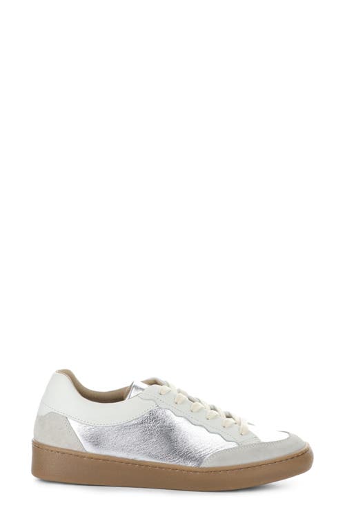 Bos. & Co. Myra Platform Sneaker In Light Grey Combo