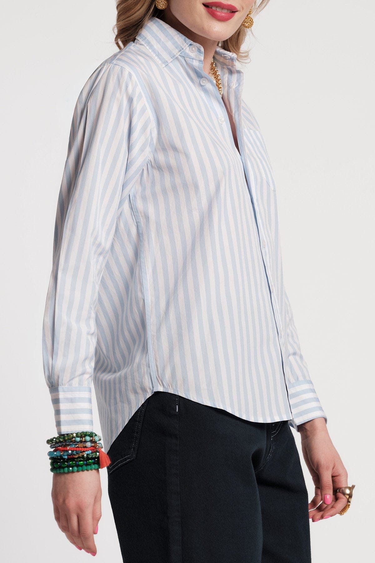 Perfect Button Down Stripe - image 2