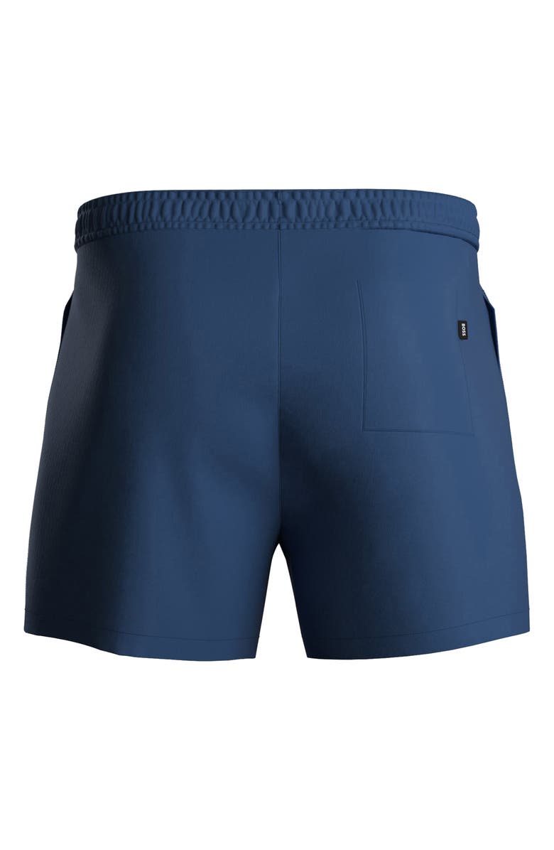 BOSS Swordfish Swim Trunks, Alternate, color, Baltic Blue