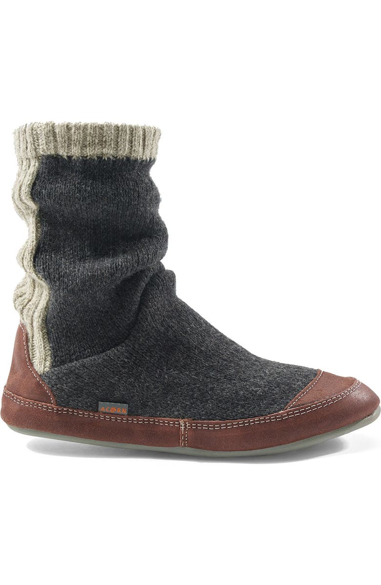 Acorn 'Slouch Boot' Slipper, Alternate, color,