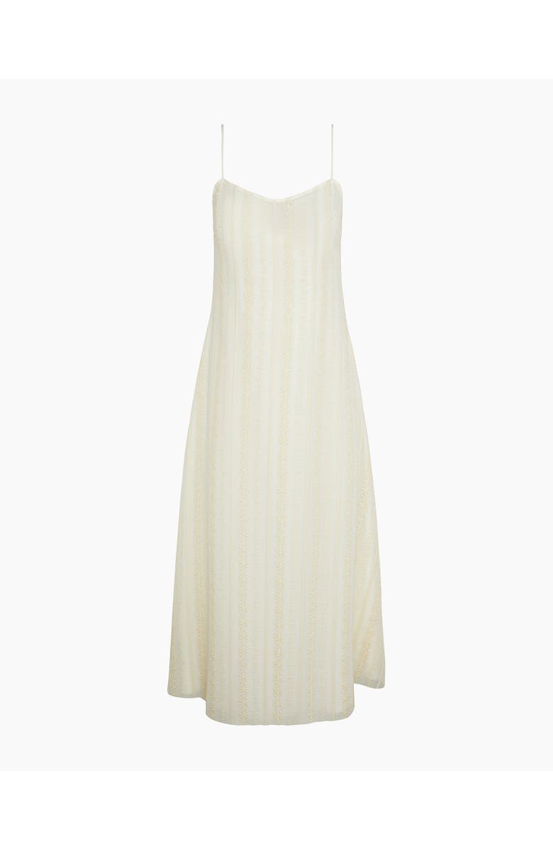 Onia Overlay Slip Dress, Alternate, color, Off White/Natural