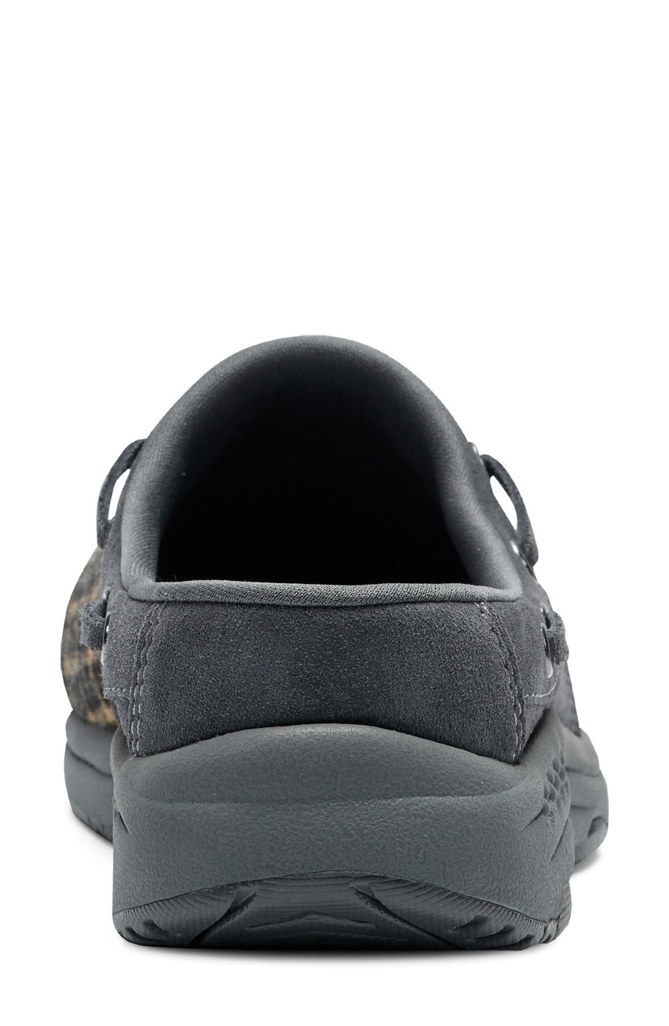 Easy Spirit Travelport Clog, Alternate, color, Dark Grey