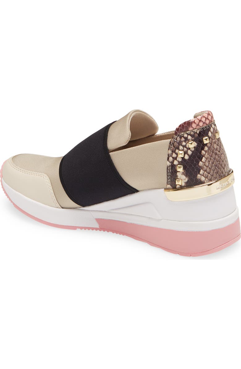 MICHAEL Michael Kors Felix Wedge Sneaker, Alternate, color,