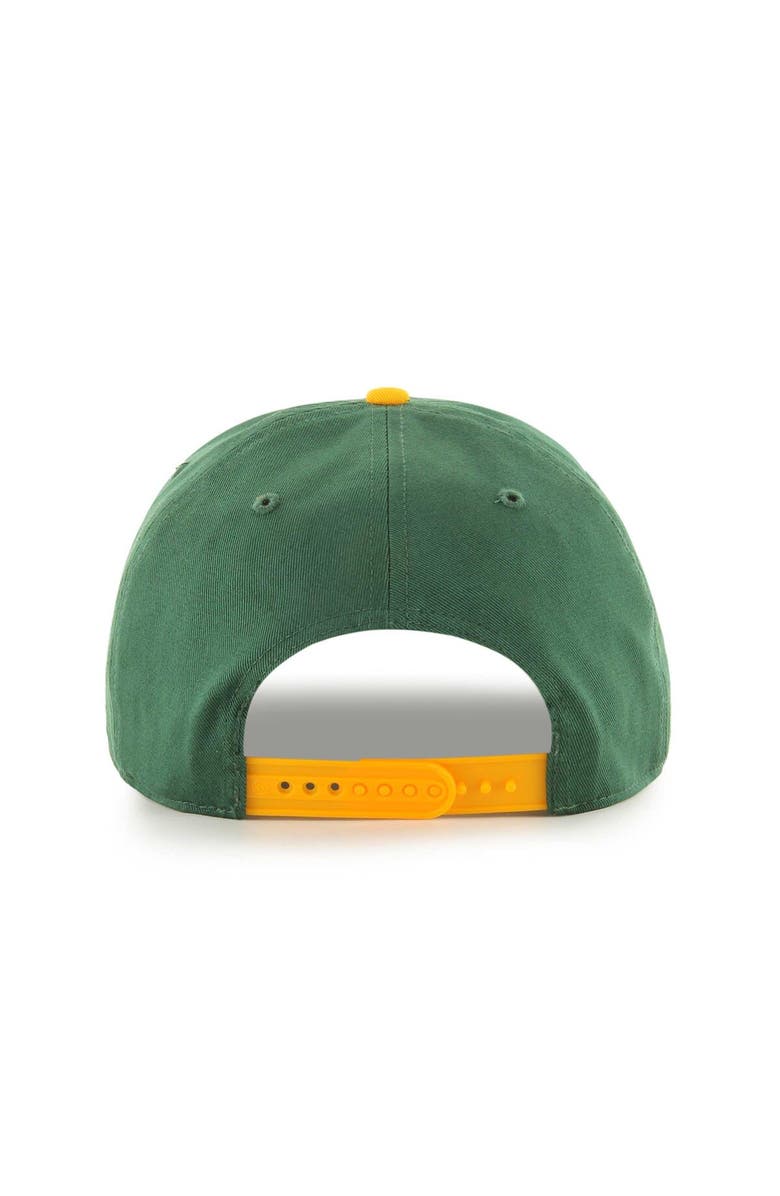 '47 Men's '47 Green/Gold Green Bay Packers Crosstown Two-Tone Hitch Adjustable Hat, Alternate, color, 