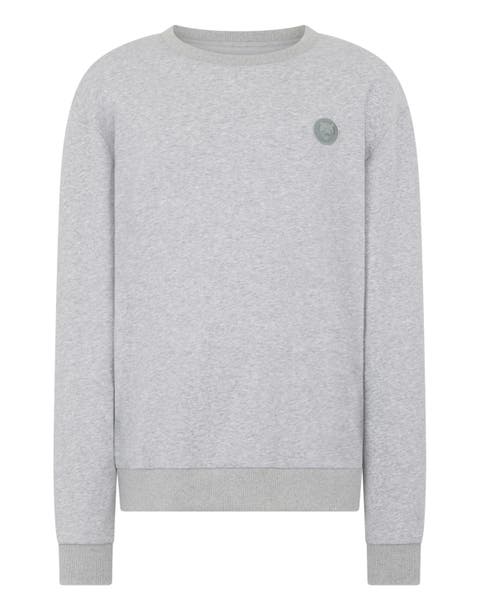 Fleece Round Neck Sweatshirt 3D Tiger Men