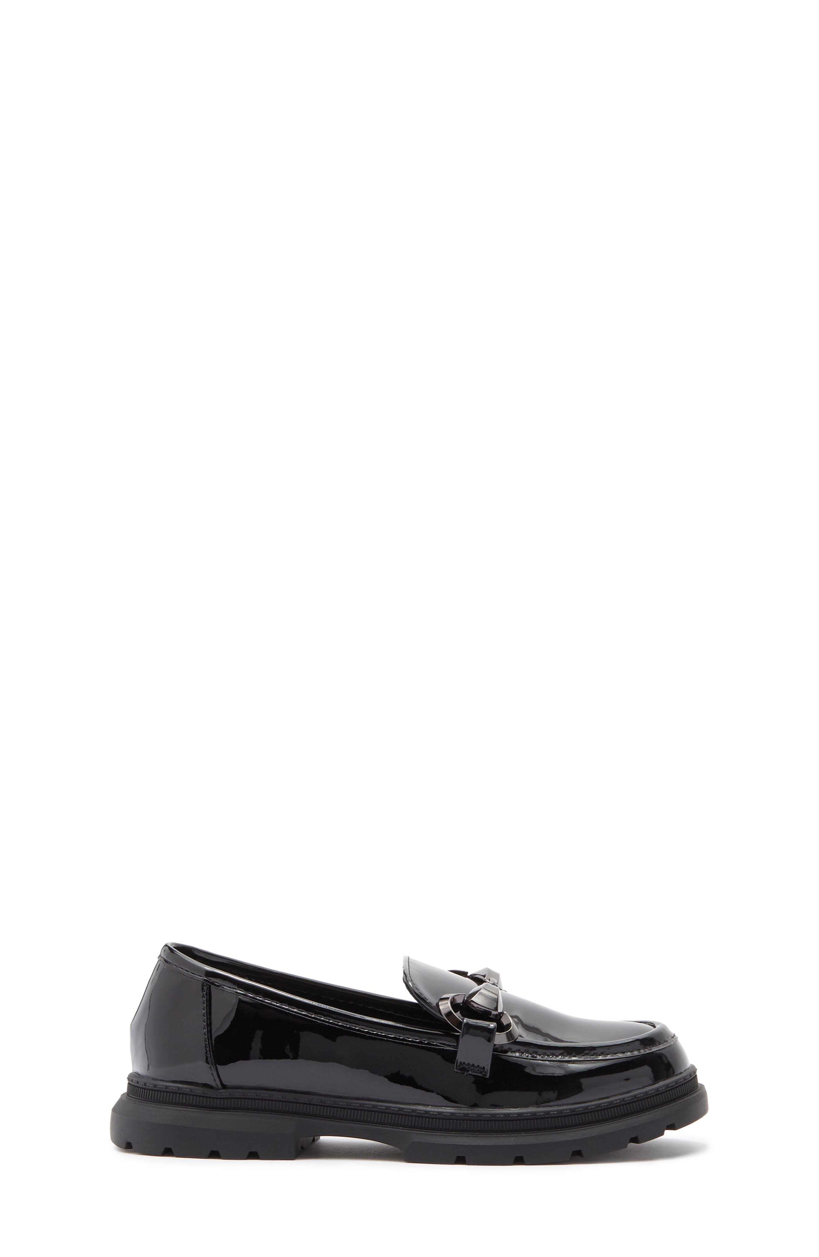 Kids' Tatiana Horsebit Loafer, Alternate, color, BLACK