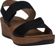 GC SHOES Luxe Comfort Wedge Sandal