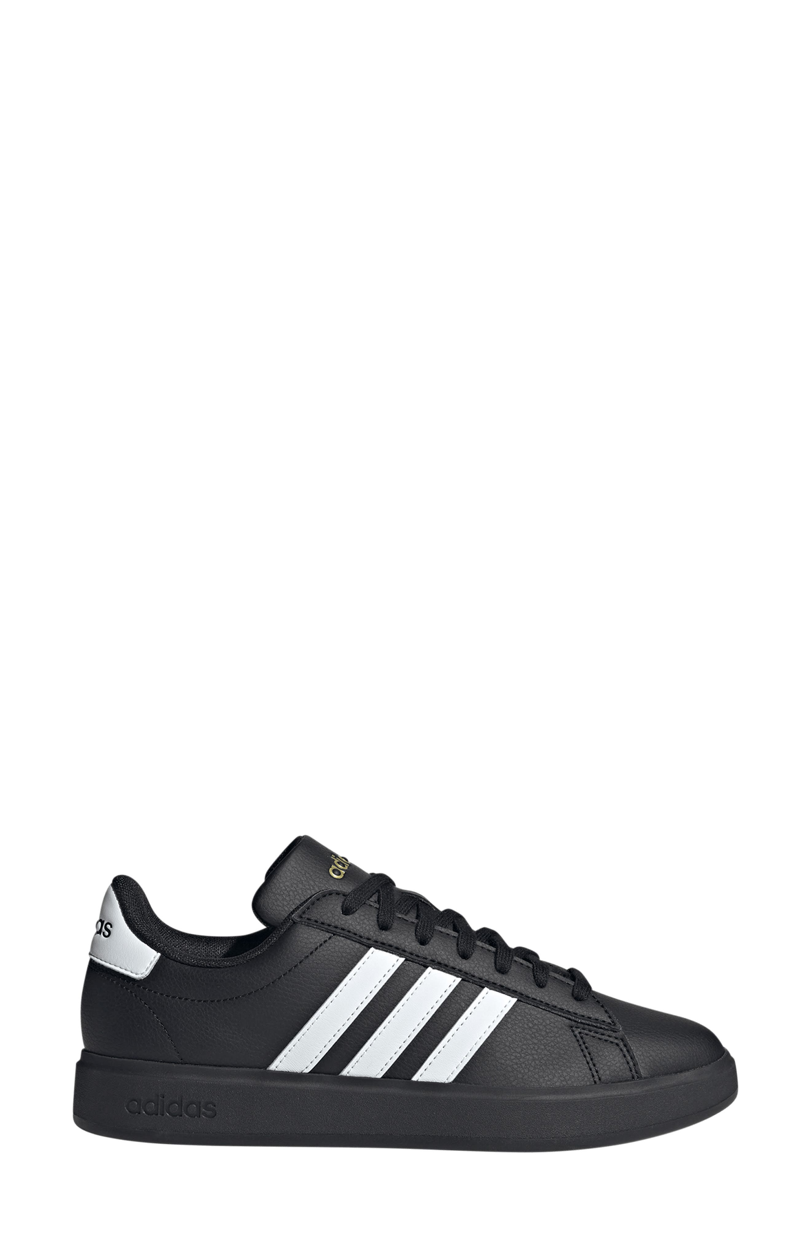 adidas Grand Court 2.0 Sneaker, Alternate, color, Cblack/Ftw
