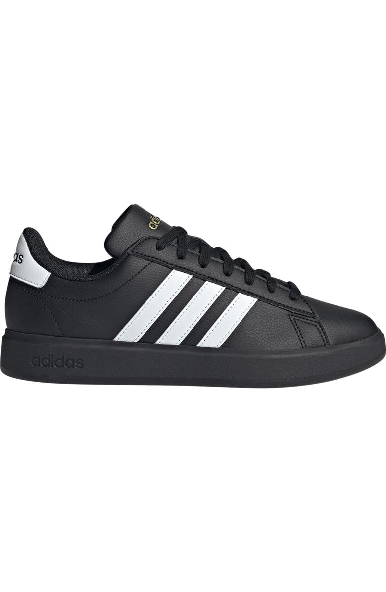adidas Grand Court 2.0 Sneaker, Alternate, color, Cblack/Ftw
