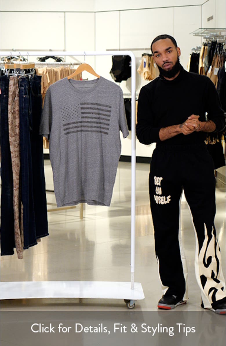 US Flag Graphic Tee, sales video thumbnail