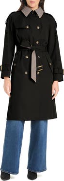 Vince Camuto Water Resistant Double Breasted Trench Coat